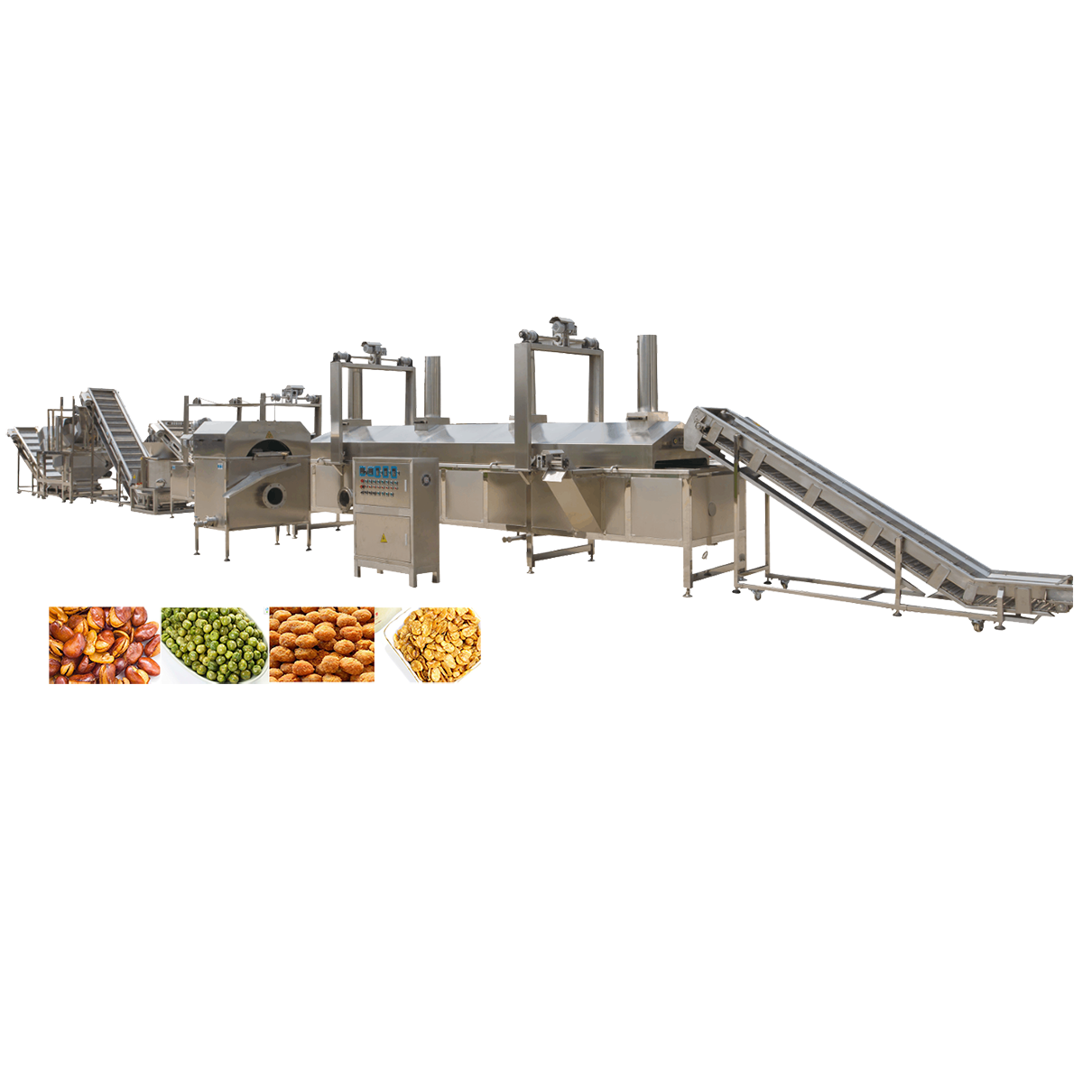Nuts Frying Production Line