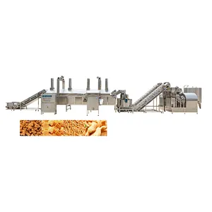 Puffed Snacks Frying Production Line