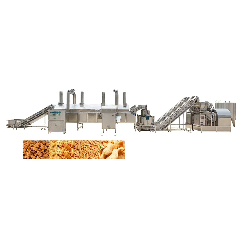 Puffed Snacks Frying Production Line
