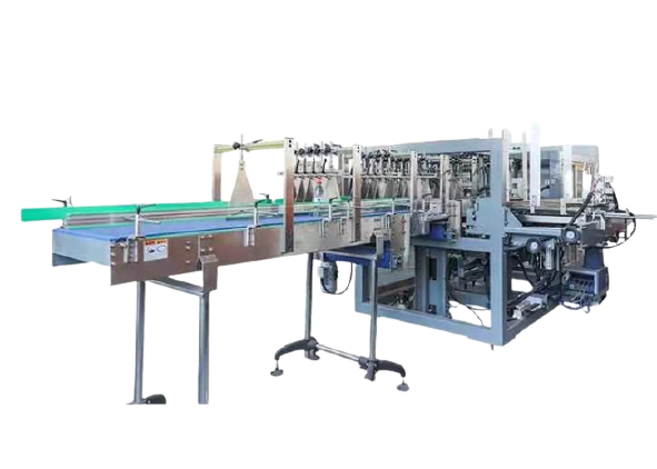 One piece cartonning machine