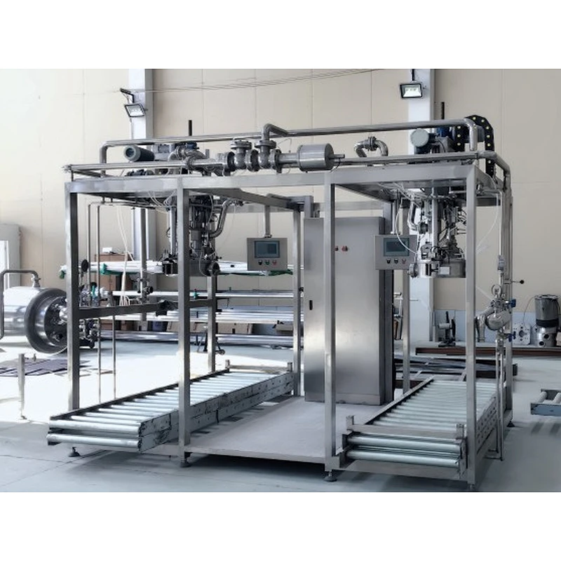 Bag in drum aseptic filling machine