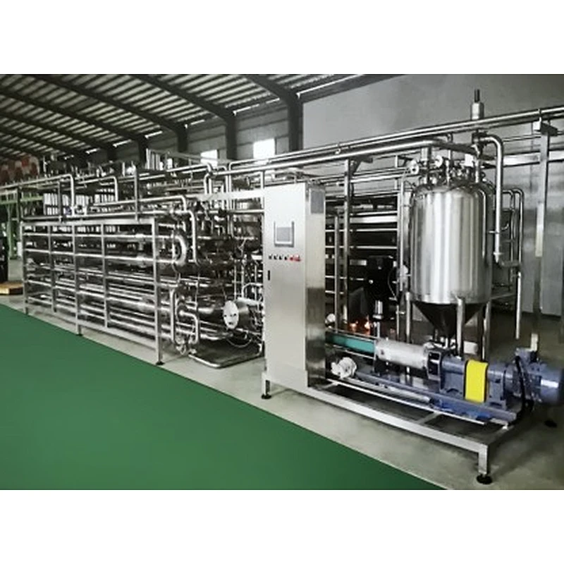 Concentrated tomato paste processing production line
