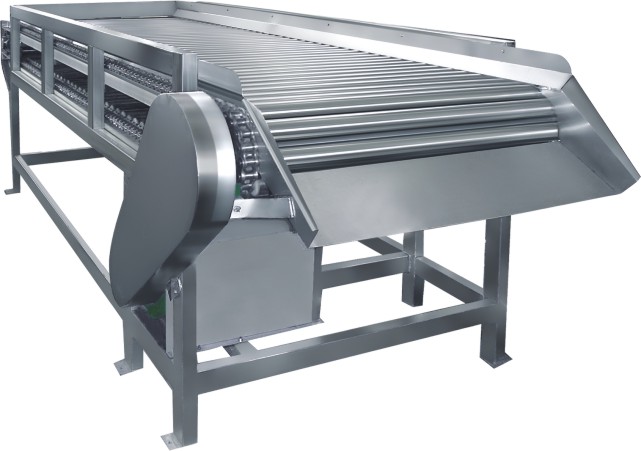 High quality Roller type fruit washing sorting machines