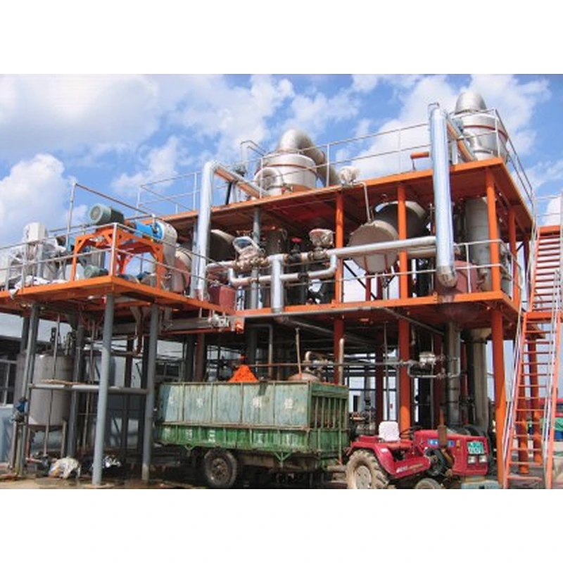 Concentrated tomato paste processing production line