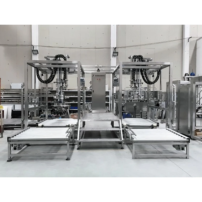 Bag in drum aseptic filling machine
